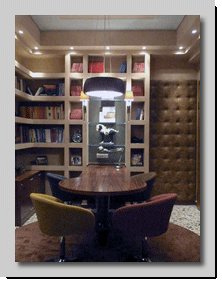 Βιβλιοθήκη απο γυψοσανίδα.