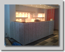 Ράφια γυψοσανίδας με φωτισμό