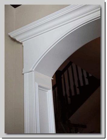 Γύψινη τραβηχτή καμάρα με ταμπλά 