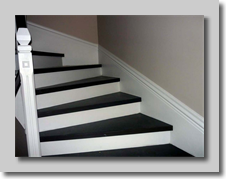 Γύψινο σοφατεπί σε εσωτερική σκάλα