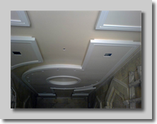 Κατασκευή κρυφού φωτισμού τμηματικά στον χώρο